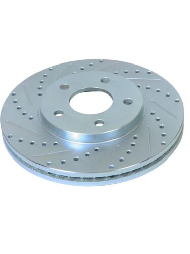 Power Stop Evolution Drilled and Slotted Brake Rotor For Ford (AR8126XR) - Picture 1 of 12