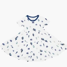 KYTE BABY Kids' Royal Shell Stretch Tiered DressSize 18- 24 months NWT