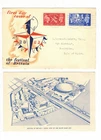 GREAT BRITAIN 1951 FESTIVAL of BRITAIN FDC + Insert