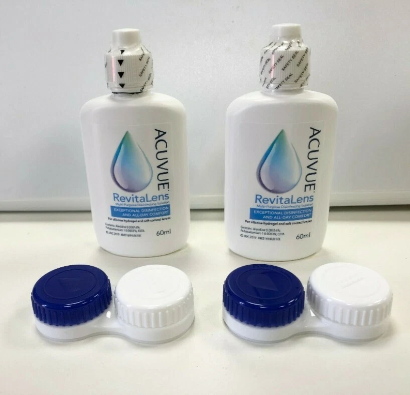 ABBOTT RevitaLens 2x60ml Contact Lens Solution * replaces Complete revitaLens