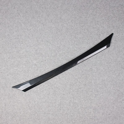For Honda Civic 2022 2023 Sedan Rear Trunk Lid Tail Gate Cover Trim Carbon Fiber