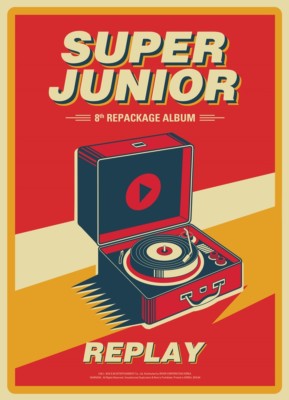 SUPER JUNIOR 8th Repackage Album PLAY Normal Ver. CD+Booklet+Photocard+Gift