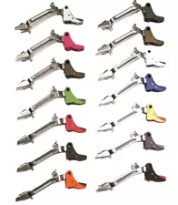 Trigger For Glock 20 21 29 30, With Bar Polymer Curved Faced 45acp and 10mm