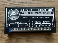 RDL Stick-On Series Model ST-VP1 Voice Over/Page Module