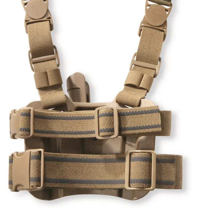 BLACKHAWK Drop Leg Holster Thigh Holster Beretta M9 M 92/96 M9 Plus Molle Rig RH - Image 3 of 4