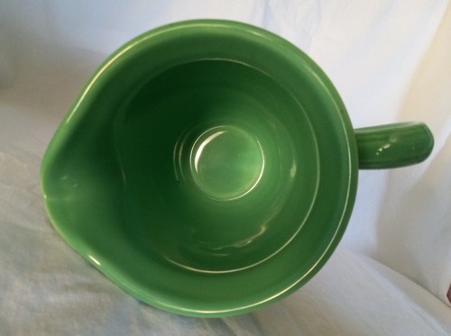 Green Ceramic Creamer And Sugar Bowl Set - Picture 7 of 13