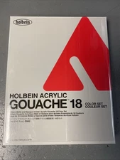 Holbein Artist Acrylic Gouache 18 Color Set D982