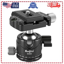 28mm Ball Head Tripod Mount for Rifle Shooting Sticks Arca Swiss 1/4 and 3/8