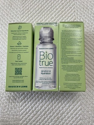 (Lot of 3) Bausch + Lomb Bio True Multi-Purpose Solution 2 Oz (EXP - 5/2026)