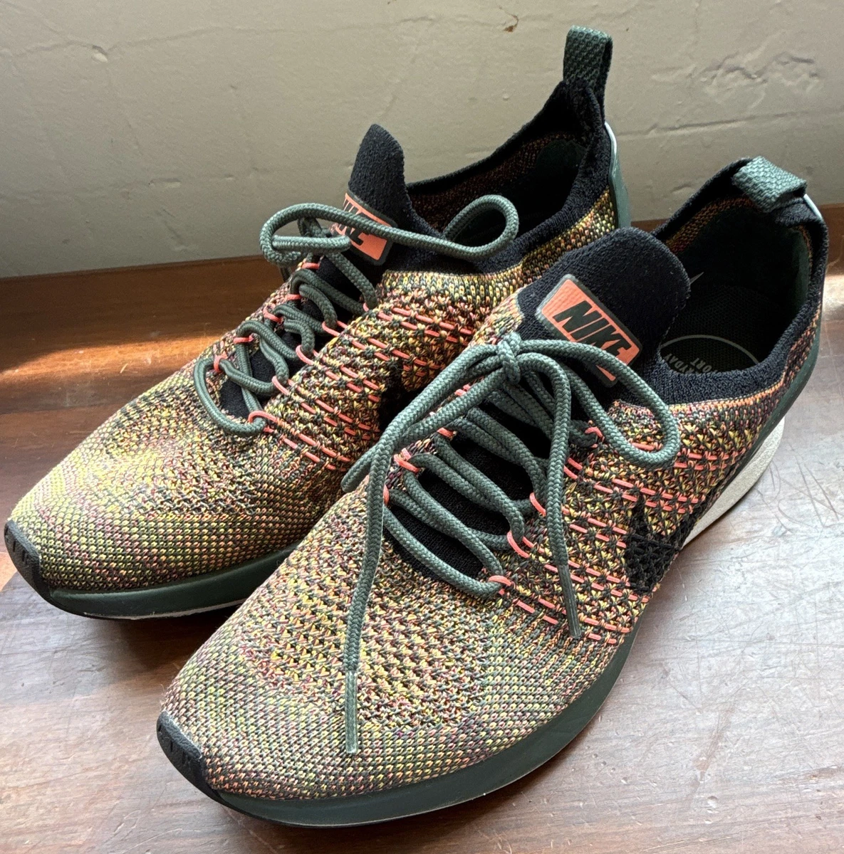 Nike Air Zoom Mariah Flyknit Racer Brown Running Shoes 918264-200 Mens Size 9.5 Nike Air Zoom Mariah Flyknit Racer  main image 4
