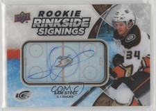 2018-19 Upper Deck Ice Rookie Rinkside Signings Sam Steel #RRS-SS Auto 1e15