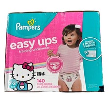 Pampers Easy Ups Hello Kitty Training Underwear 2T-3T 140 Rare Collector NEW