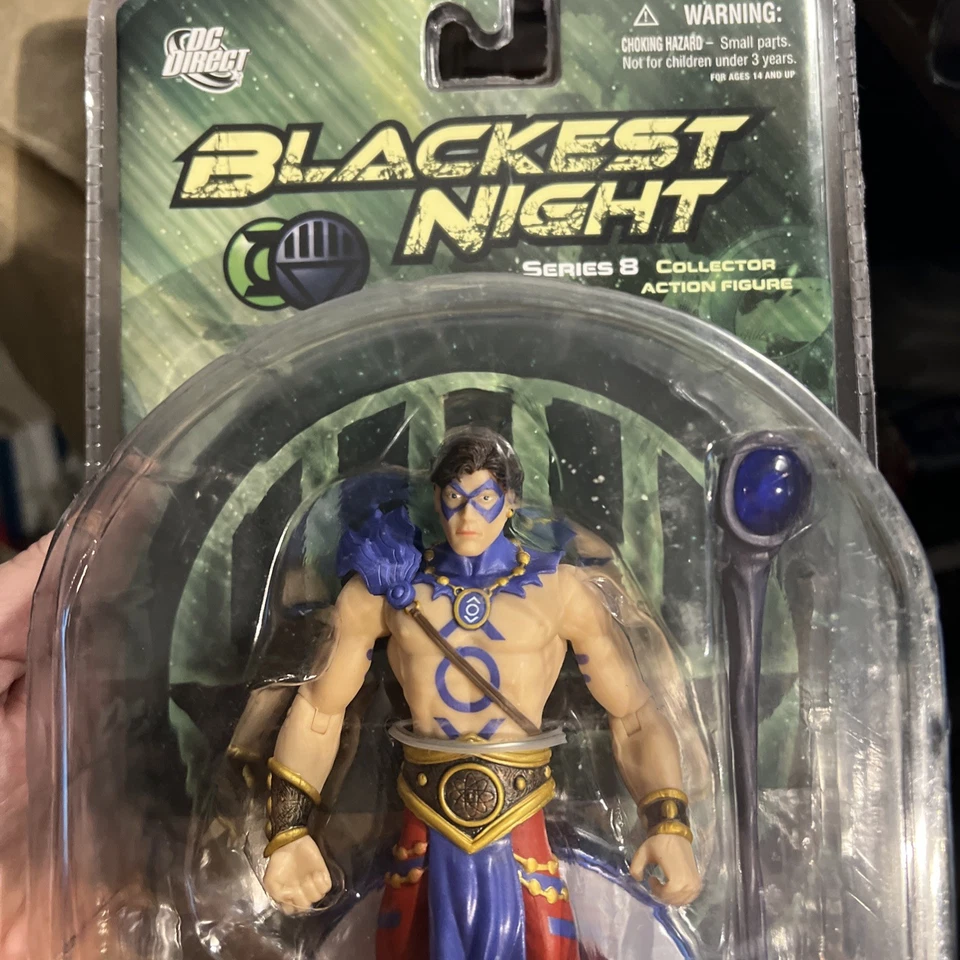 Figura de acción 2011 DC Direct Toys Blackest Night Series 8 Indigo Tribe The Atom Foto 2 de 4
