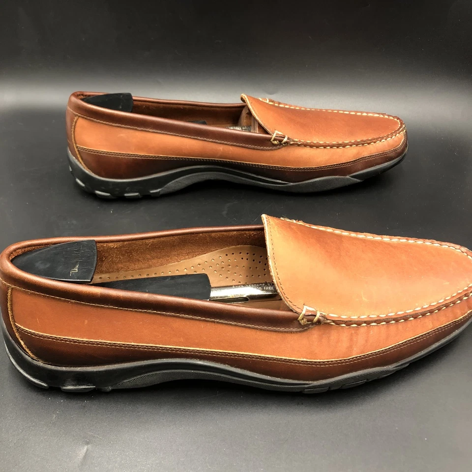 Mocasín de conducción Allen Edmonds Boulder veneciano marrón talla 13 D nuevo sin caja nuevo Foto 4 de 4
