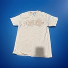 Harley Davidson shirt Vintage Yellow Graphic Logo V-neck Size Large — photo 1
