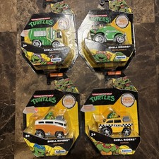Nickelodeon Teenage Mutant Ninja Turtles Shell Riders pressofuso set completo di 4