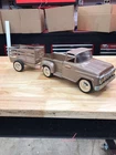 Vintage 1960 Tonka Pickup With Trailer