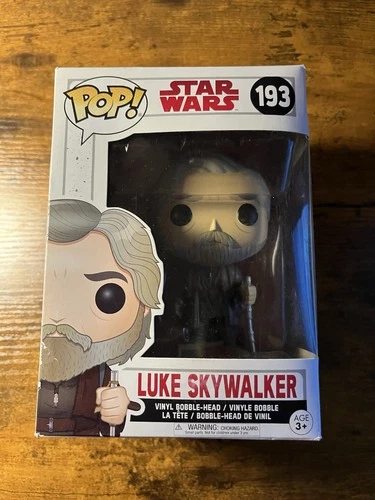 Funko Pop! Star Wars Luke Skywalker #193 Vinyl Figure The Last Jedi