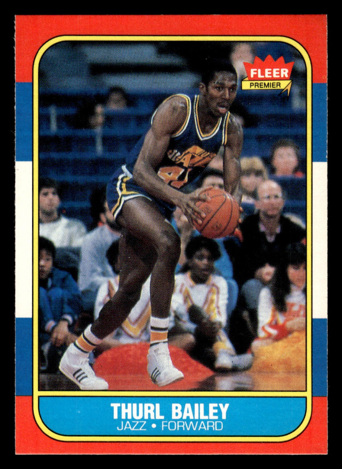 1986-87 FLEER #6 THURL BAILEY RC NM
