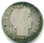 1893 Silver Barber Dime !!  Better Date !!
