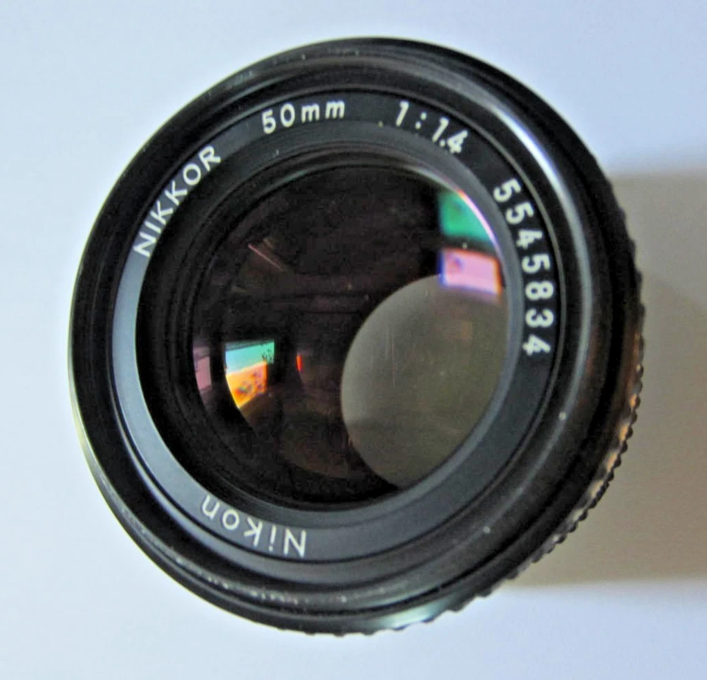 Preços baixos em Lentes de câmera 50mm f/1.4 Nikon NIKKOR | eBay