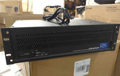 QSC USA 900 パワーアンプ ② QSC USA 900/2 Channel Rack Mount PA Amp – Action Sound Music