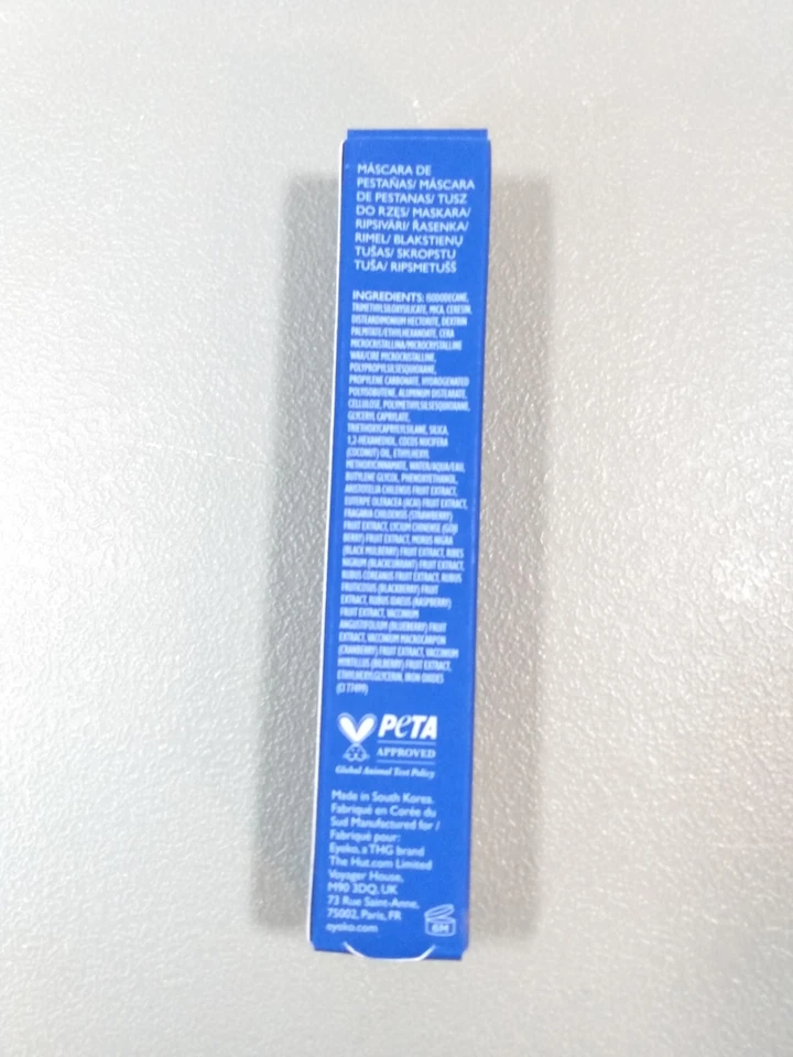 Rímel Impermeable Playa - Volumen y Levantamiento - NEGRO - Vegano 8ML/.27oz NUEVO Foto 4 de 4