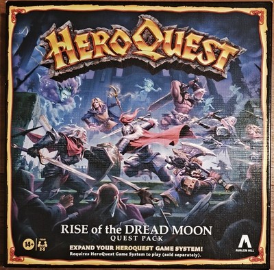 Hero Quest Rise of The Dread Moon Quest Pack Expand Your Heroquest Game System!