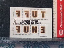 Temporary Tattoo New On Card Various Designs Available Will Combine Shipping