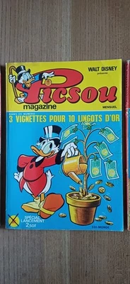 LOT 2 PICSOU MAGAZINE - N° 3 - 5 / ANNEE 1972 - Photo 1/2