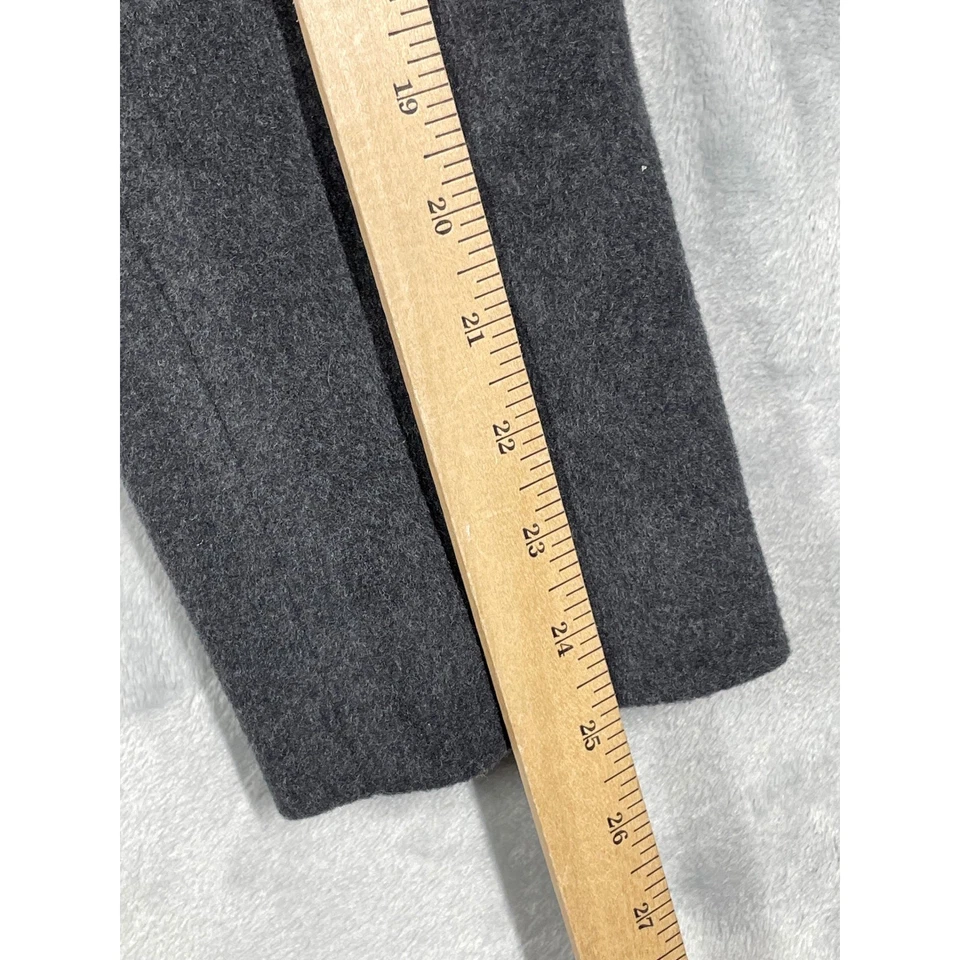 J. Crew Ludlow Wool Cashmere Overcoat Dark Gray 38R Mens Italian Fabric - Image 4 of 4