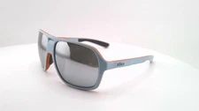 Roka Torino E3004 0159 Blue Orange Frame Gray Mirror Lens Sunglasses