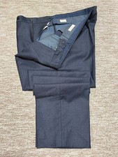  450 NWT Incotex Classic Fit Italy Wool Super 130's Casual Dress Pants 40