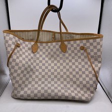 Borsa Louis Vuitton Neverfull GM N40602 Damier Azur - senza pochette