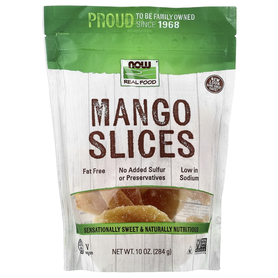 Real Food, Mango Slices, 10 oz (284 g)
