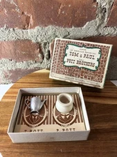 Rare 1940 H Fishlove & Co-Tom & Paul-The Pott Brothers #737 USA T Pott & P Pott