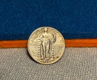 (#102801) Standing Liberty Quarter: 1930  AU.  Luster!   (see video!)