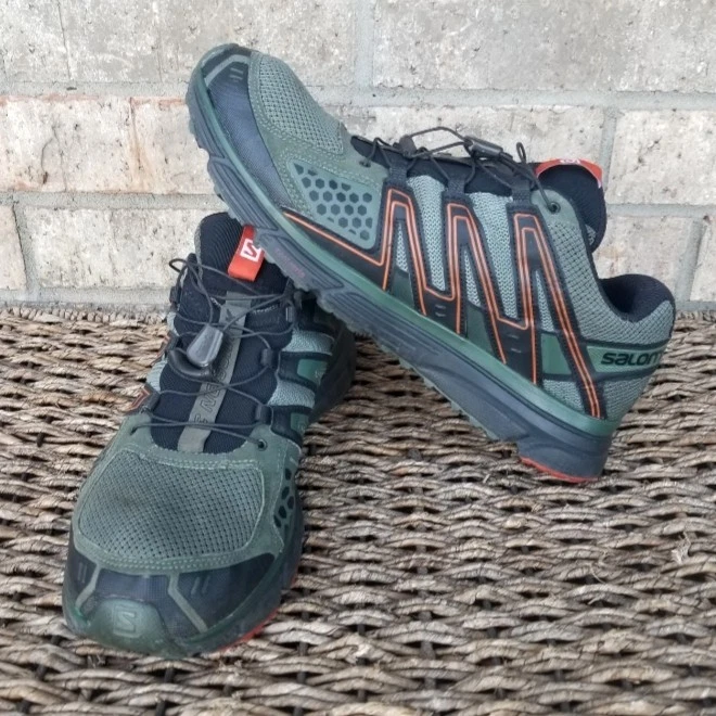 Salomon X Mission-3 Trail Hiking Running Shoes Green/ Black Men\'s Size 8.5 Salomon X-Mission 3 Sneakers for Men for Sale | Shop Men main image 4