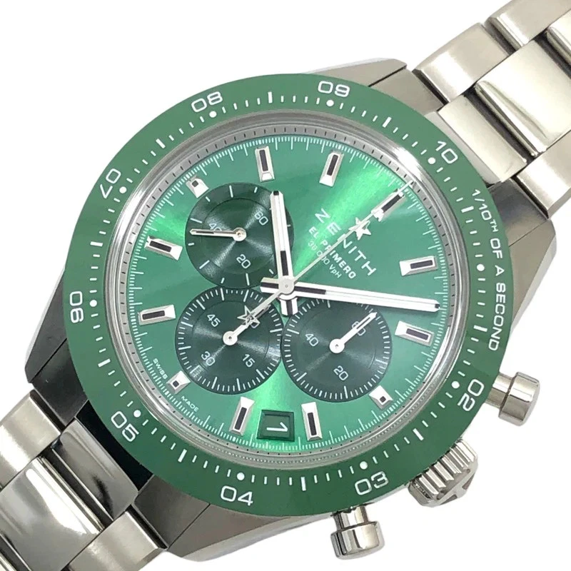 Zenith — ZENITH YOSHIDA 03.3107.3600/56.M3100 41mm SS Green Dial Automatic 2023 #OKW1388