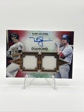 2021 Diamond Icons Mark McGuire Dual Team On Card Auto Relic 5/5 #SPDT-MMC