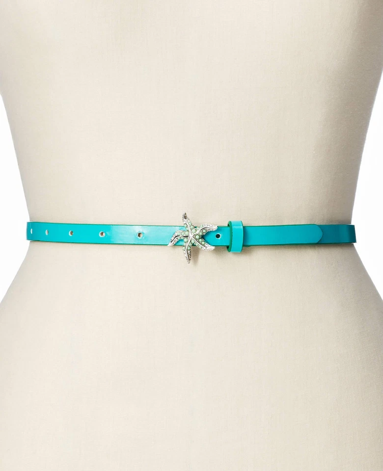 Совершенно новый Ann Taylor Pave Starfish идеальный узкий ремень - Изображение 3 из 3