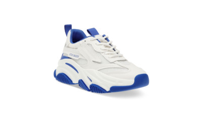 STEVE MADDEN POSSESSION-E Sneakers White & Blue 8