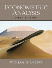 Econometric Analysis by Greene (2002, Hardcover) for sale online