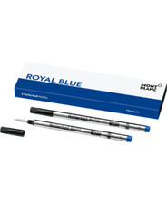 MONTBLANC 128233 - 124504 REFILL ROLLERBALL M ROYAL BLUE 1X2