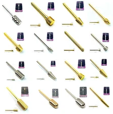 High Quality Nail Machine Drill Bits - Carbide 2-Way  3/32" Fine Coarse Medium