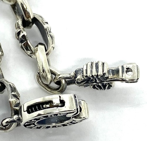 "Pulsera rara de plata de ley con diseño de oferta vintage talla 9,1/8"" 50,55 g" - Imagen 5 de 12