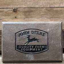 SpecCast, John Deere, Quality Farm Equipment Wall Plaque, 12.5" x 8.25"