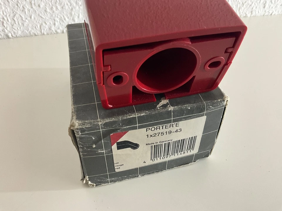 Hansgrohe AXOR Uno Porter' E in rosso - Immagine 4 di 4