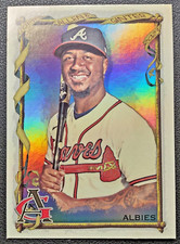 2023 Topps Allen and Ginter Hot Box Silver Portrait #288 Ozzie Albies - Braves