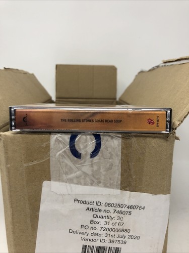 (30) The Rolling Stones Goats Head Soup Open Case Pack Sealed New Cassettes UK - Imagen 5 de 8